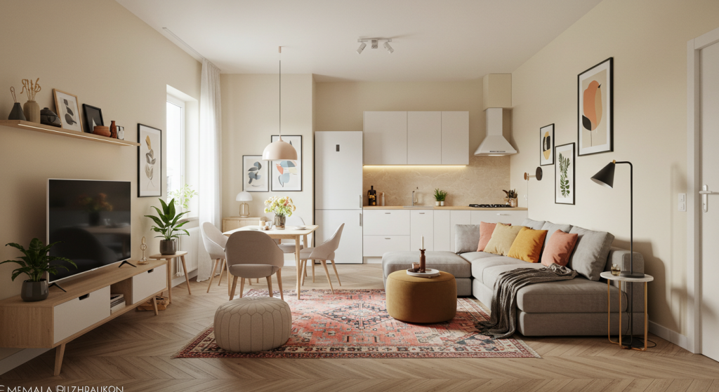 Small Apartment Living Room Storage Solutions