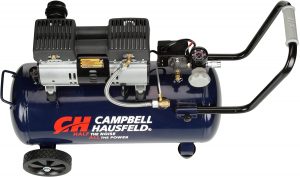 A Review of the Campbell Hausfeld 8 Gallon Portable Quiet Air Compressor